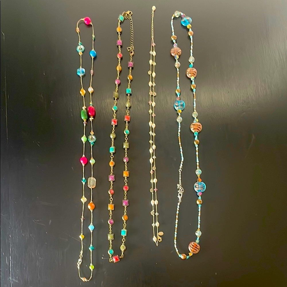 Colorful Beaded Necklaces